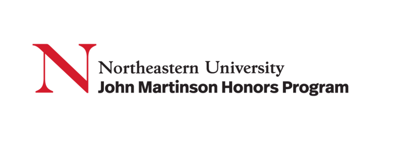 logo for Northeastern University's John Martinson Honors Program